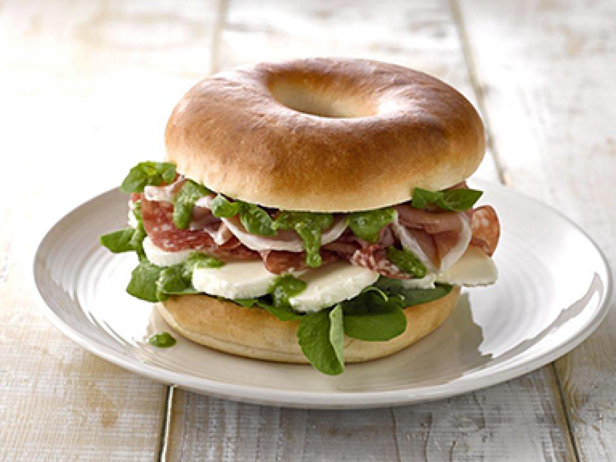 Italian Breakfast Bagel