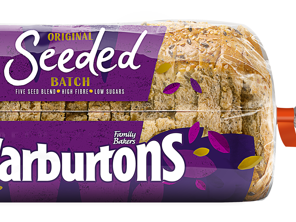 Seeded Batch 800g Seeded Bread Warburtons