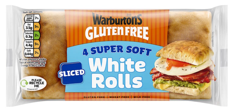 Warburtons Gluten Free White Rolls (GF) (2)